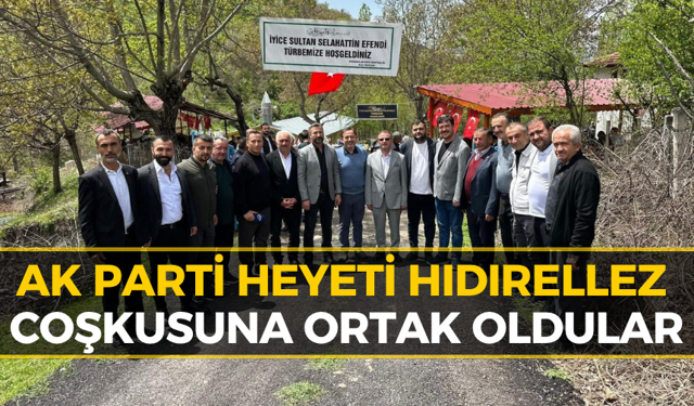 AK Parti Karabük Heyeti Hıdırellez’de Vatandaşla Buluştu