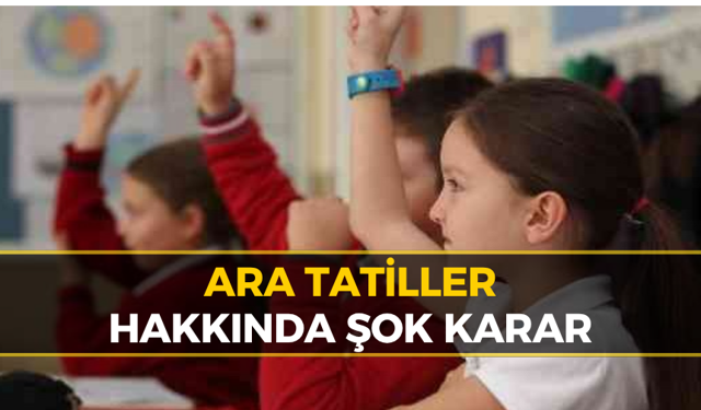 Ara Tatil Kalkacak mı? Bakan Tekin Açıkladı