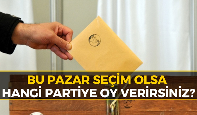 Seçim Anketinde Nefes Nefese Yarış! İşte Güncel Oy Oranları