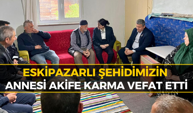 Eskipazar Protokolü Şehit Ailesinin Acısını Paylaştı!