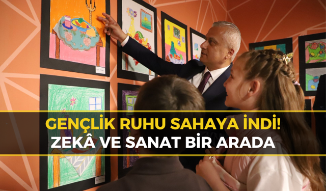 Stadyum Genç Ofis’te Sanat ve Zekâ Yarıştı!
