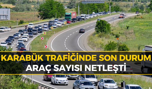 TÜİK Açıkladı: İşte Karabük’ün Araç Raporu!