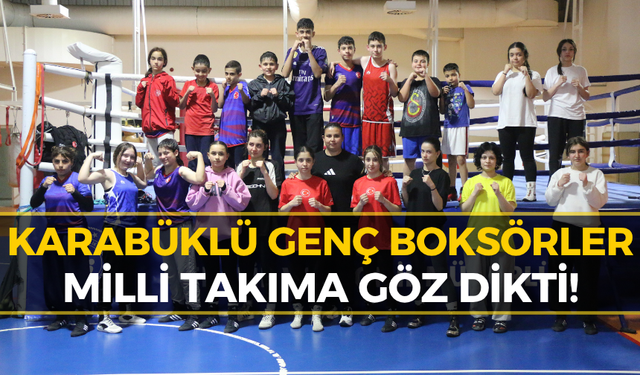 Karabüklü Genç Boksörlerden Büyük Başarı: Hedef Milli Takım!