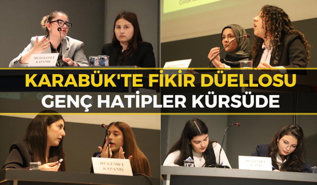 Karabük’te Hitabet Rüzgârı: Türkiye Münazara Ligi İl Finali Nefes Kesti