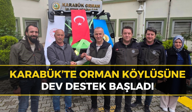 Karabük’te Milyonluk ORKÖY Desteği
