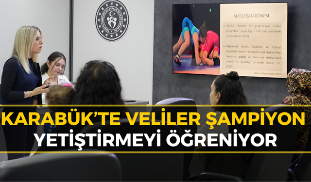 Karabük SEM’de Velilere Bilgilendirme Semineri