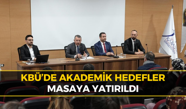 Rektör Kırışık’tan Bilimsel Üretim Vurgusu