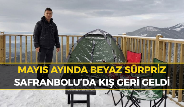 Mayısın Son Günlerinde Beklenmeyen Görüntü