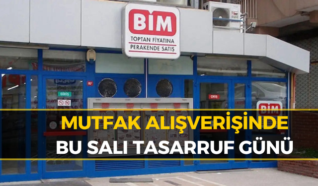 Karabük BİM'de Stoklarla Sınırlı Kampanya