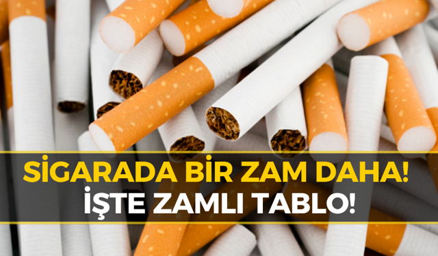 Tiryakilere Kötü Haber: Tütüne Okkalı Zam...