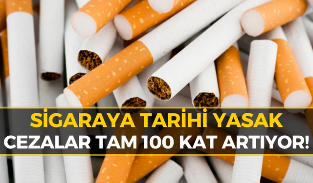 Sigara İçin Tarihi Yasa Taslağı: O Kuralları İhlal Eden Yandı!