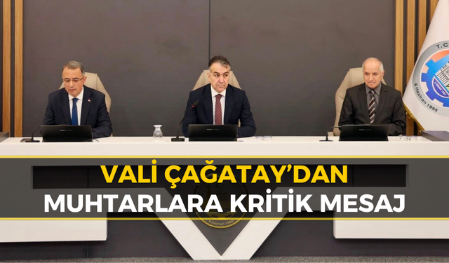 Karabük’te Muhtarlara Kritik Dönem Uyarısı