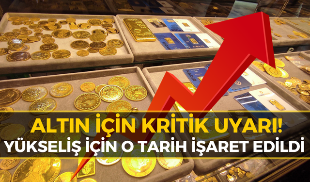 Altın Ne Zaman Yükselecek: Uzman İsim Tarih Verdi...