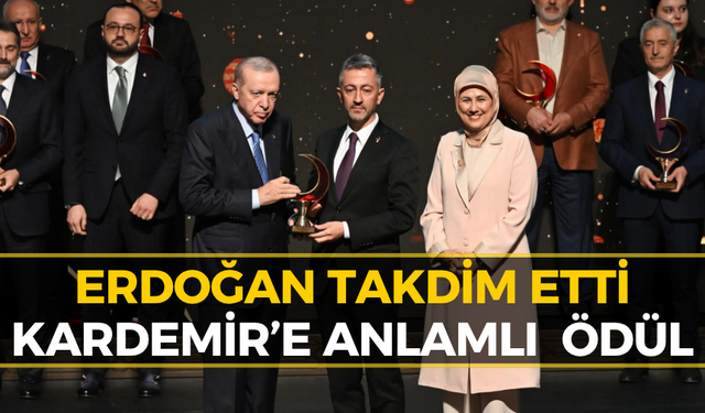 KARDEMİR’e Cumhurbaşkanı Erdoğan’dan Ödül!