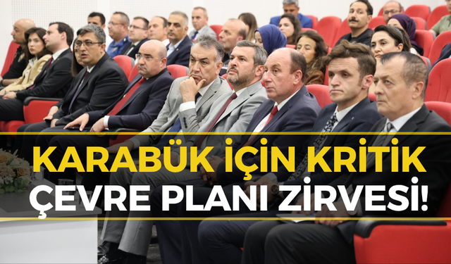 Vali Çağatay Başkanlığında Toplandılar: Karabük'te 17 Yıllık Plan Revize Ediliyor!