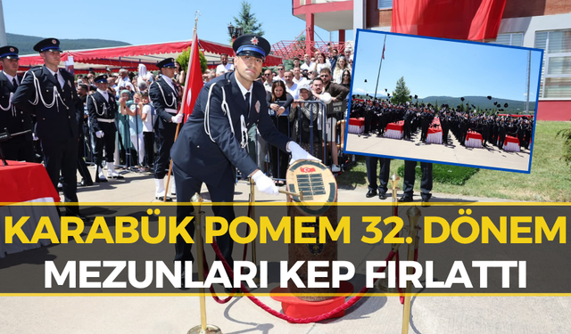 Karabük POMEM 32. Dönem Mezuniyet Töreni'nde 408 Kahraman Yemin Etti