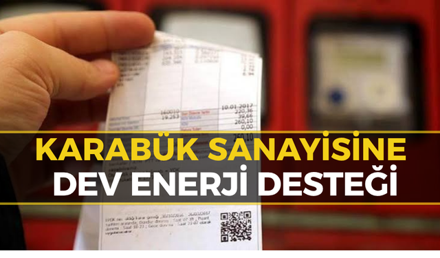 Sanayiye Dev Enerji Hibesi: Evdes Başvuru Ekranı Açıldı