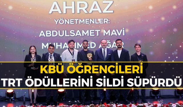 KBÜ TRT Belgesel Ödülleri’ne Damga Vurdu: İki Büyük Ödül Birden!