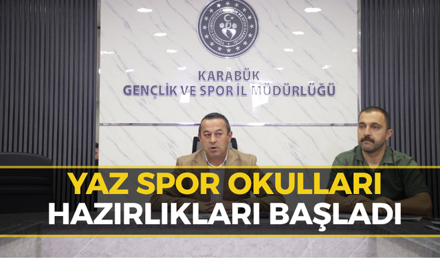 Karabük’te Gençler Yaz Boyunca Spora Doyacak