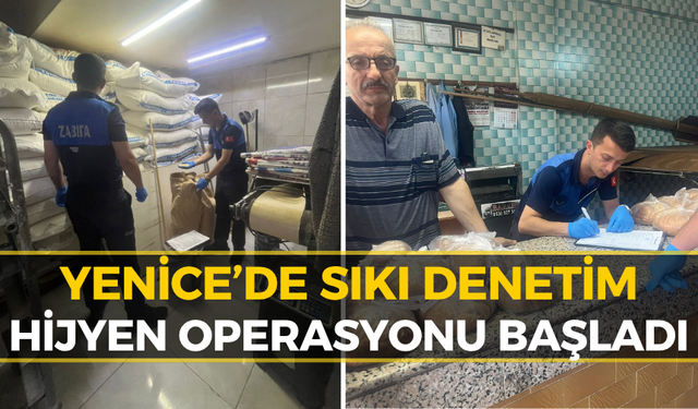 Yenice’de Ekipler Alarmda! Tek Tek Denetlendiler