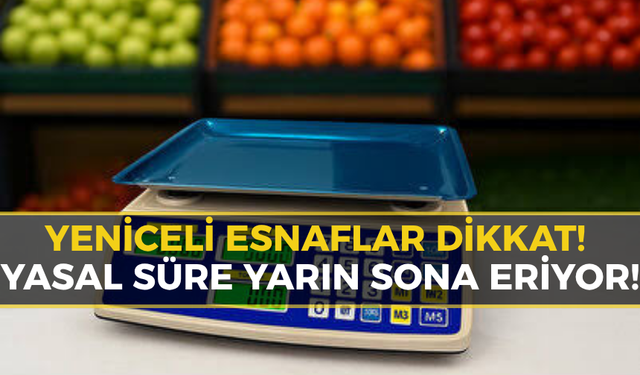 Yenice Esnafına Önemli Duyuru: Belediye Tarih Verdi!