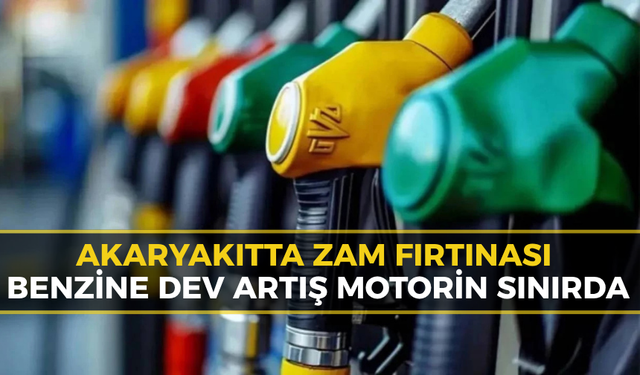 Sürücülere Kötü Haber: Benzine Dev Zam Kapıda, Motorin de Sınırda!
