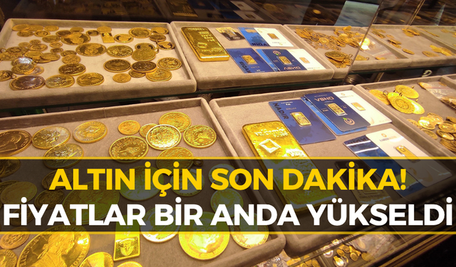 Altın Fiyatları Yükselişe Geçti! Yeni Rekor Kapıda mı?