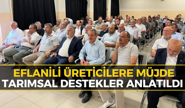 İl Tarım Müdürü Muhtarlar ve Çiftçilerle Buluştu!