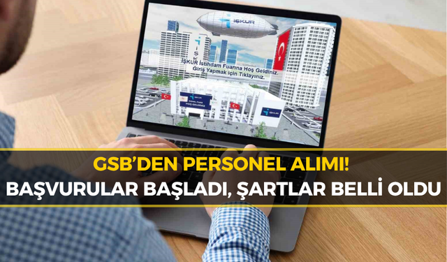 Gsb Personel Alımı Başladı! İşte Başvuru Detayları