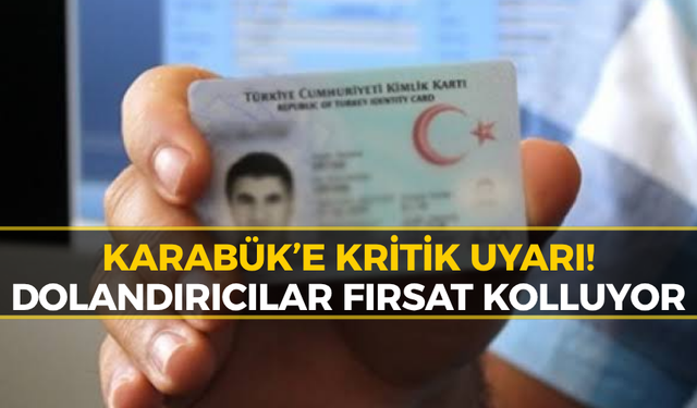 Dolandırıcıların Yeni Tuzağı Ortaya Çıktı! Kimlikteki O Koda Dikkat