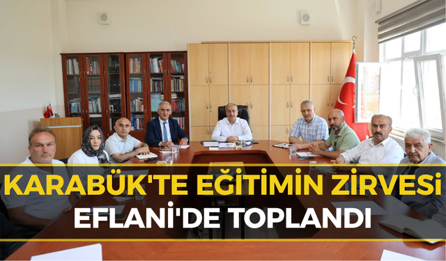 Karabük'te Okullar Baştan Sona Yenileniyor! Kritik Talimat Verildi