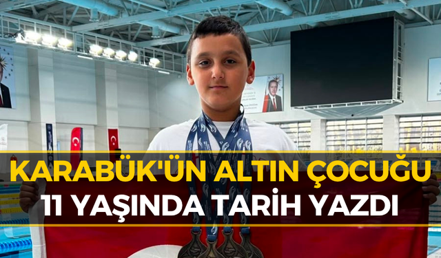 11 Yaşında Dünya Zirvesine Çıktı! Karabüklü Sporcudan Tarihi Zafer