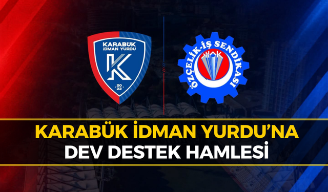 Kardemir İşçisinden Karabük İdman Yurdu’na Dev Destek!