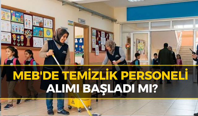 MEB'de Okullara 70 Bin Personel Alımı İddiası: Ağustos'ta Başlıyor mu?