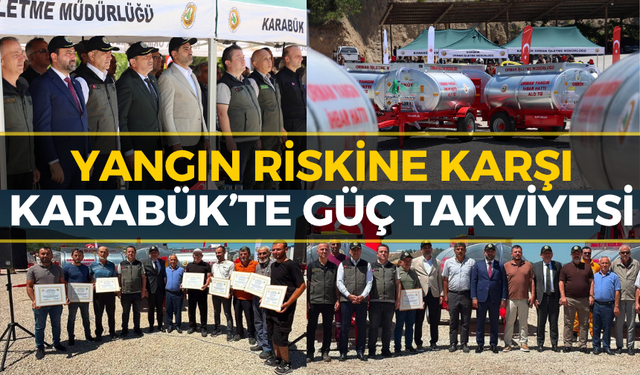 Karabük'te Orman Yangınlarına Karşı Dev Destek!