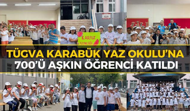 Karabük'te TÜGVA Yaz Okulu Coşkusu: 700’den Fazla Öğrenciye Ulaşıldı