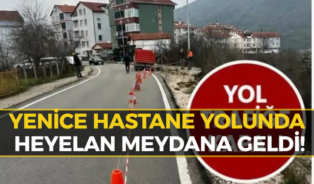 Sertaş Karakaş Talimatı Verdi: Yenice'de Göçen Yol İçin Ekipler Sahada!