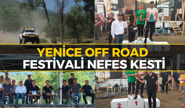 Yenice Off-Road Festivali'nde Adrenalin Tavan Yaptı!