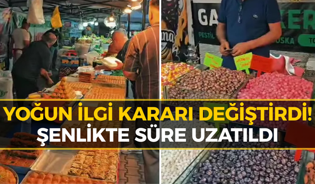 Yenice’deki Lezzet Şenliğinde Yeni Karar