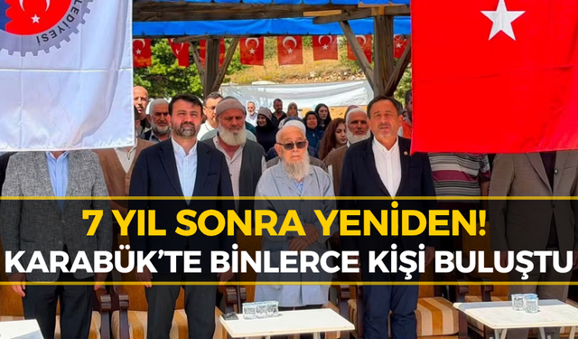 Karabük'te O Gelenek Geri Döndü! Dede Yaylası'nda Unutulmaz Gün