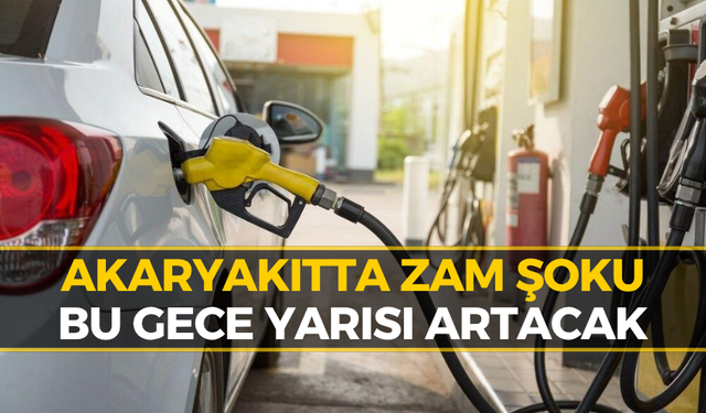 Akaryakıtta Fiyatlar Yine Değişiyor! Motorine Okkalı Zam