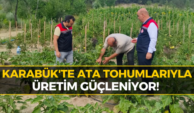 Karabük'te Ata Tohumu Seferberliği! Üreticilere Yakın Takip