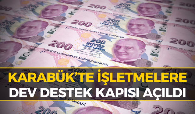 Karabük’te İşletmelere Büyük Fırsat! 600 Bin TL’lik Destek Açıklandı