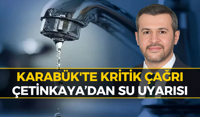 Karabük'te Su İçin Alarm Verildi! Belediye Açıklama Yaptı...