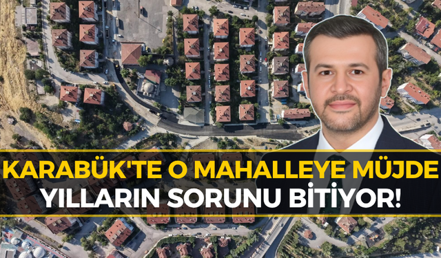 Karabük'te O Cadde Baştan Sona Yenileniyor!