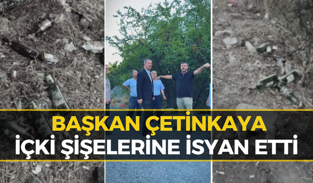 Başkan Çetinkaya’dan Alkol Alınan Kuytu Alanlara Kepçeli Neşter!