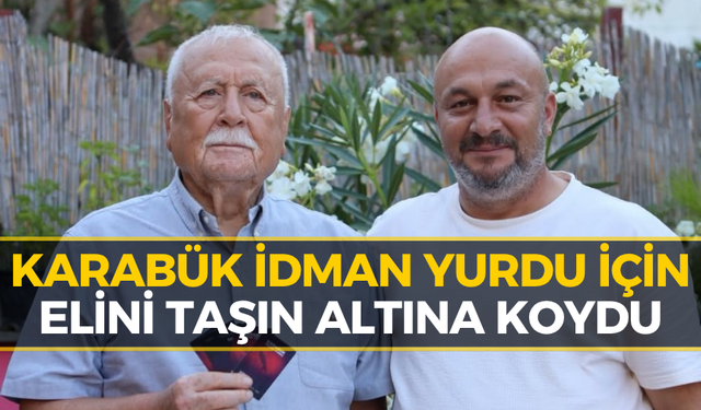 Şefik Yılmaz Dizdar’dan Karabük İdman Yurdu’na Tam Destek