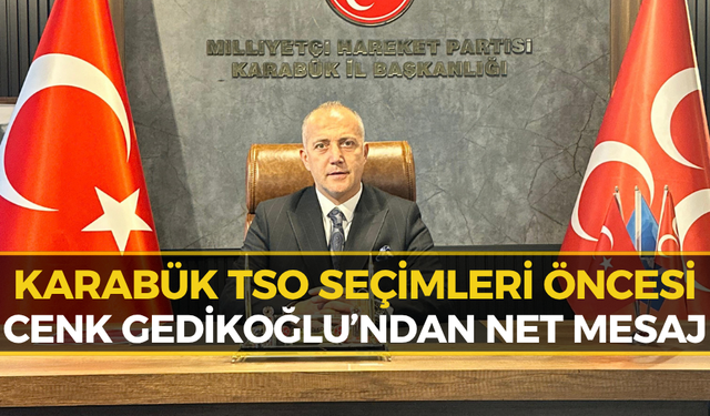 Cenk Gedikoğlu Uyardı: “Siyasete Alet Edilmesine Müsaade Etmeyeceğiz”