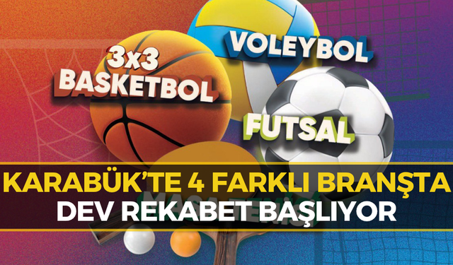 Karabük’te Sporda Büyük Buluşma: Şampiyon Hangi Kurum Olacak?
