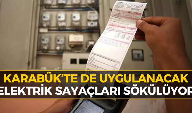 Karabük’te O Sayaçlar Tarih Oluyor! İşte Yeni Sistem
